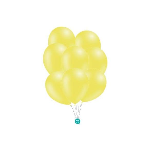 Xiz Party Supplies Pack 100 Balões 30cm Pastel Amarelo - 013009504