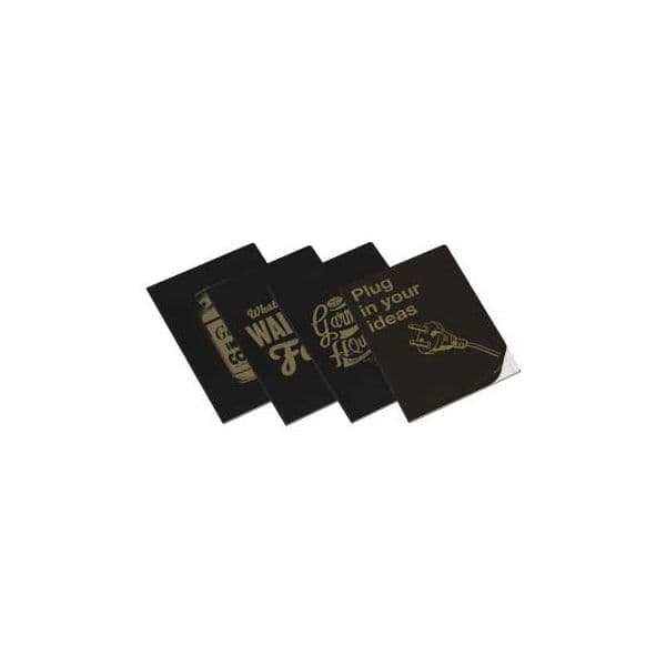 Ambar Caderno Agrafado Clever Gold A4 Pautado 90g 40Fls (17307790114)