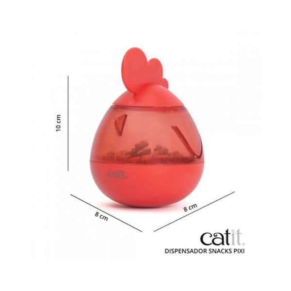 Catit Dispensador de Snacks Pixi Galo