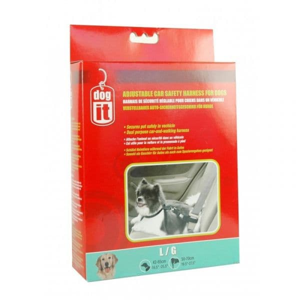 Dog It Peitoral de Segurança Carro L