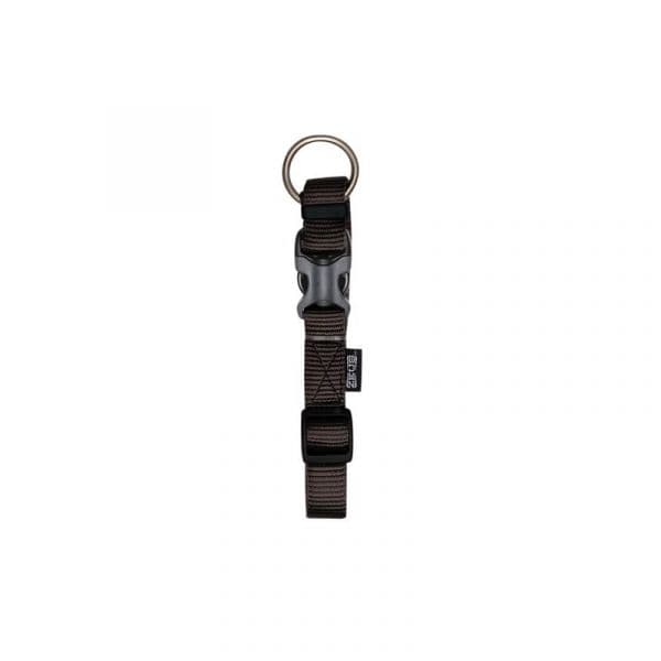 Zeus Coleira Nylon Lisa M Coal