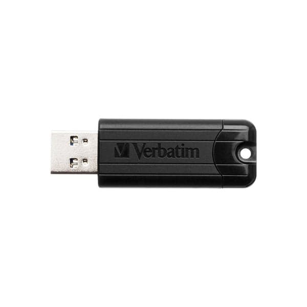 Verbatim PinStripe unidade de memória USB 256 GB USB Type-A 3.2 Gen 1 (3.1 Gen 1) Preto