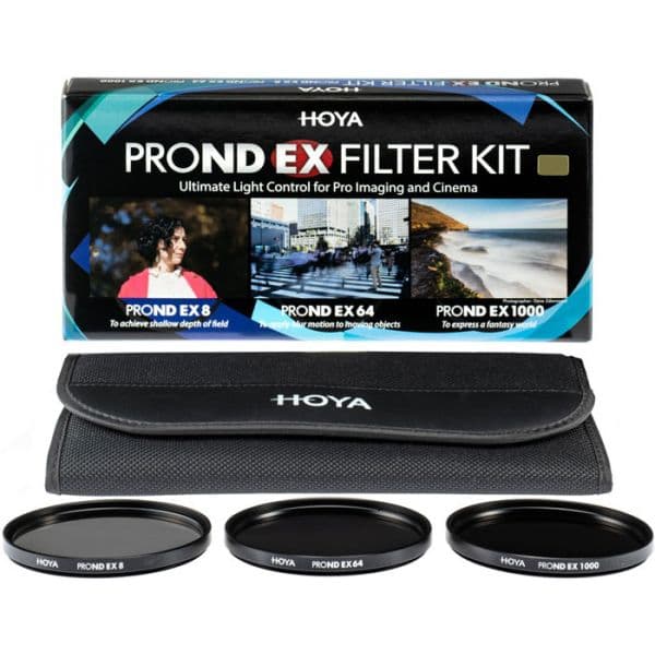 Hoya Kit Filtros Pro Nd-ex ND8/ND64/ND1000 58mm