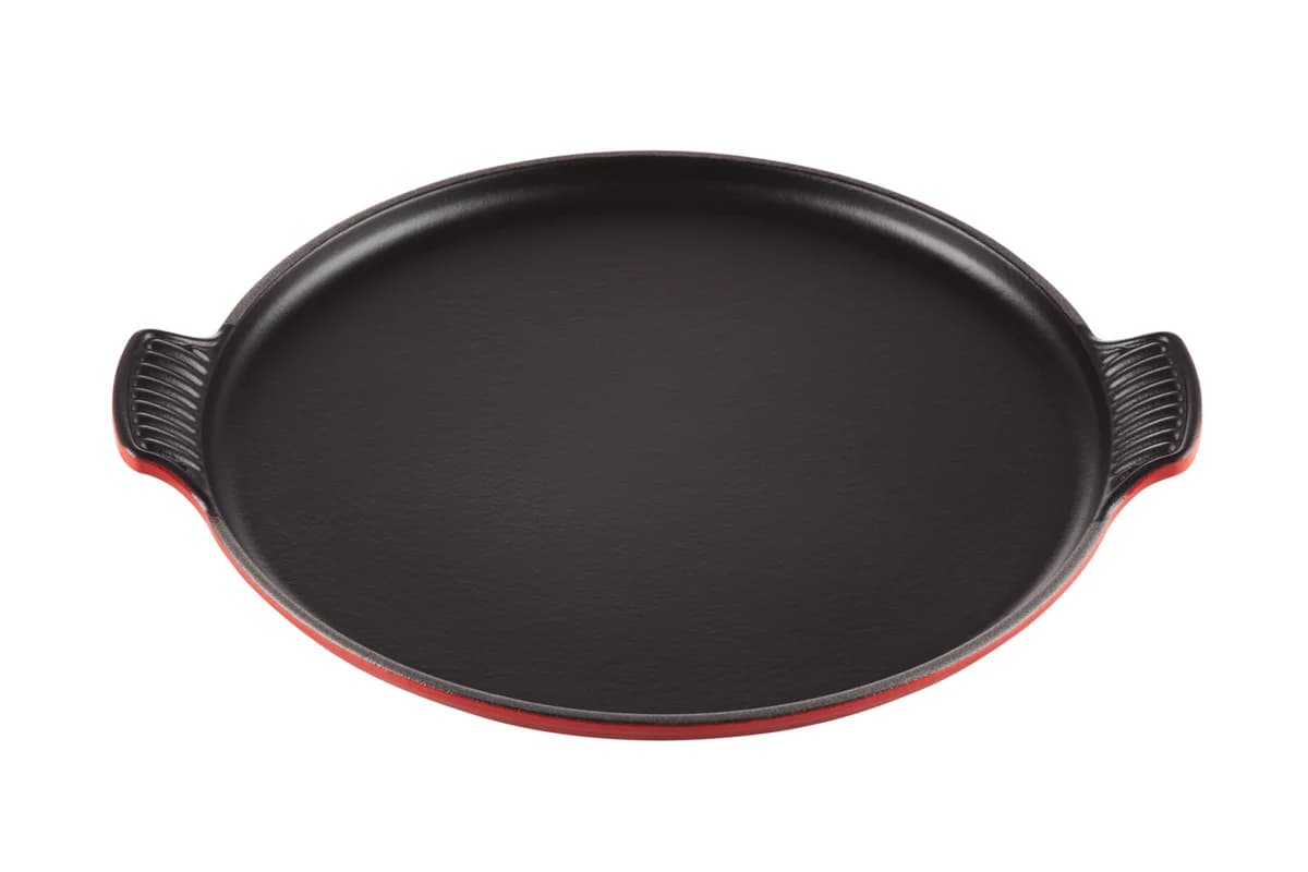 Le Creuset Grelhador Liso Redondo Vermelho
