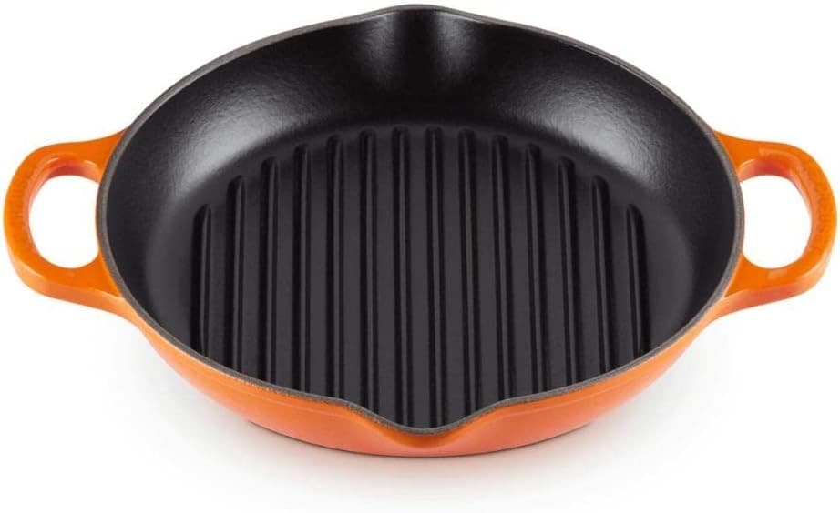 Le Creuset Grelha Redonda Alta 25cm Vulcânico - LC20208250900422