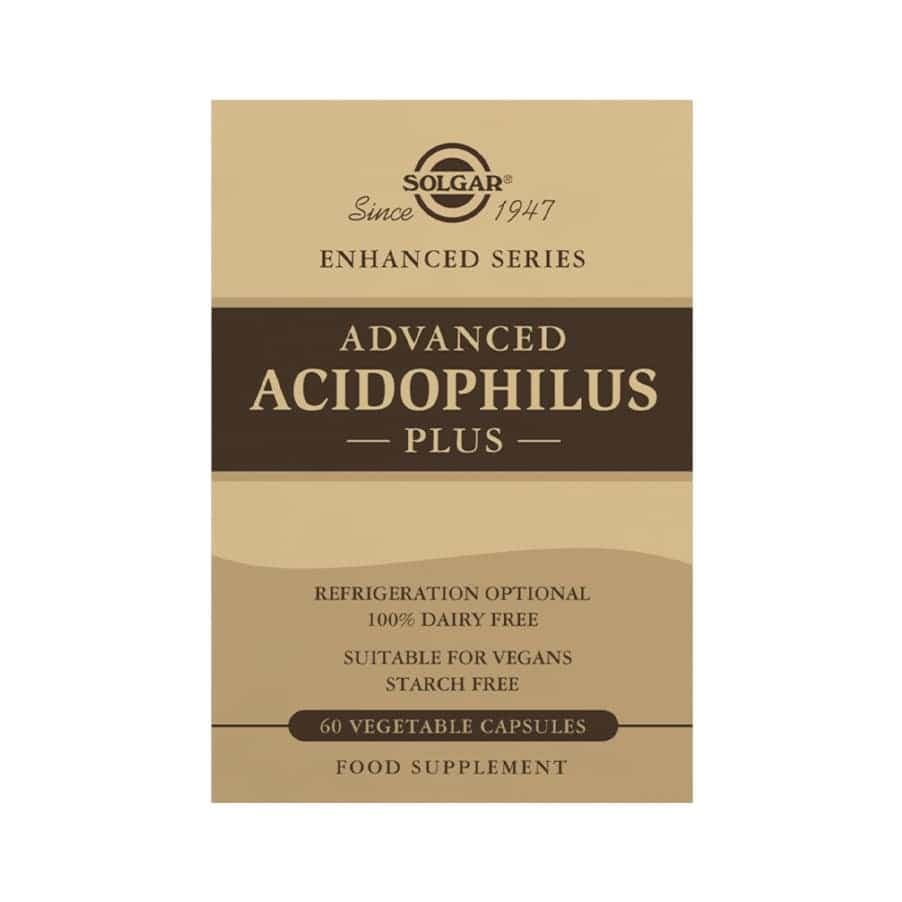 Advanced Acidophilus Plus 60 Cápsulas Solgar