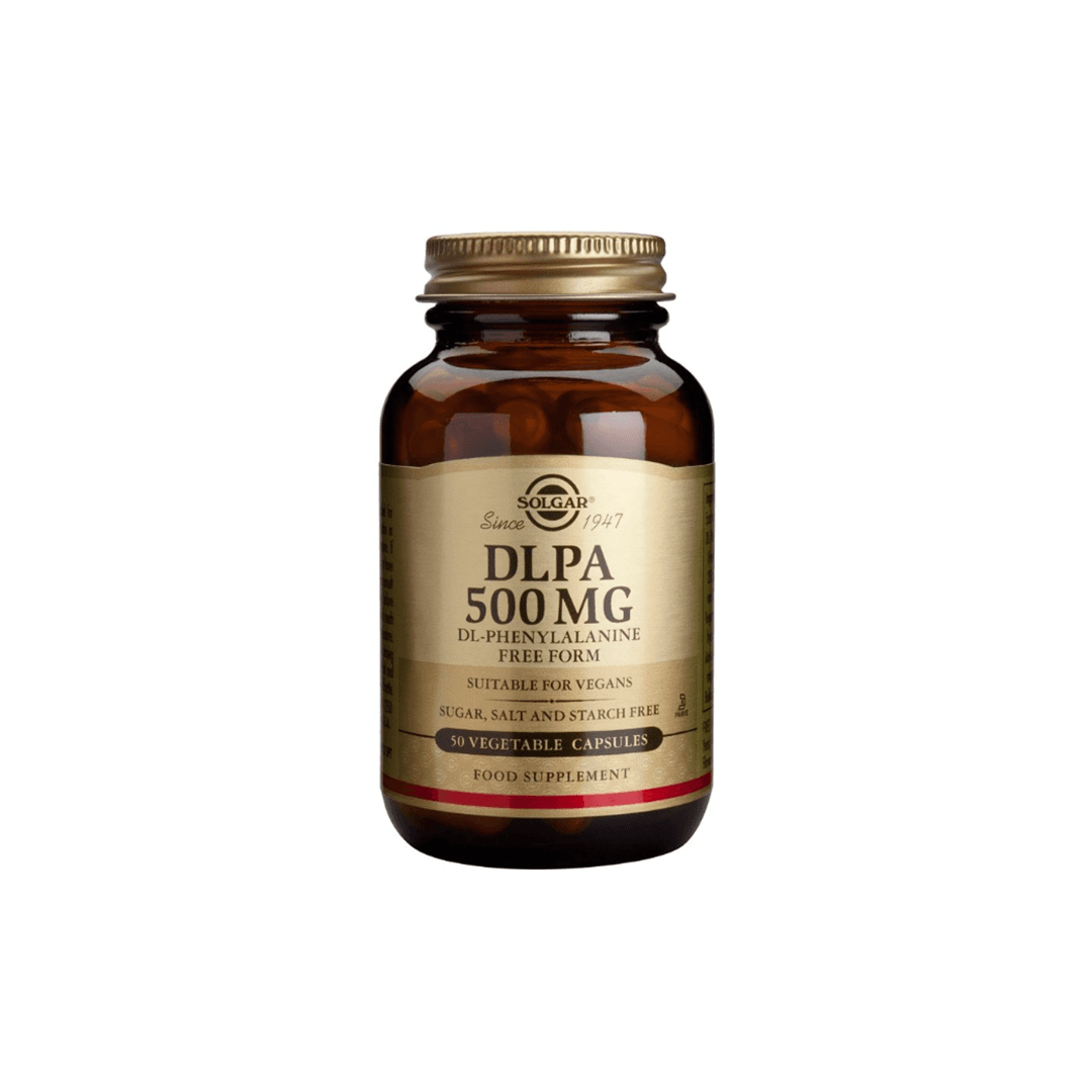 DLPA 500 mg 50 Vegetable Capsules
