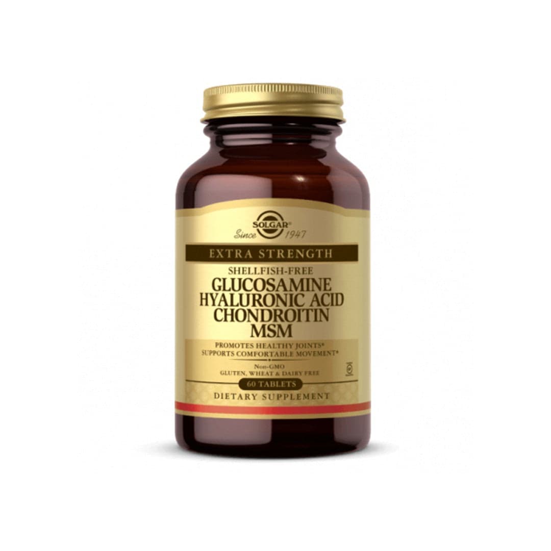Glucosamine, hyaluronic acid, chondroitin & MSM 60 tablets