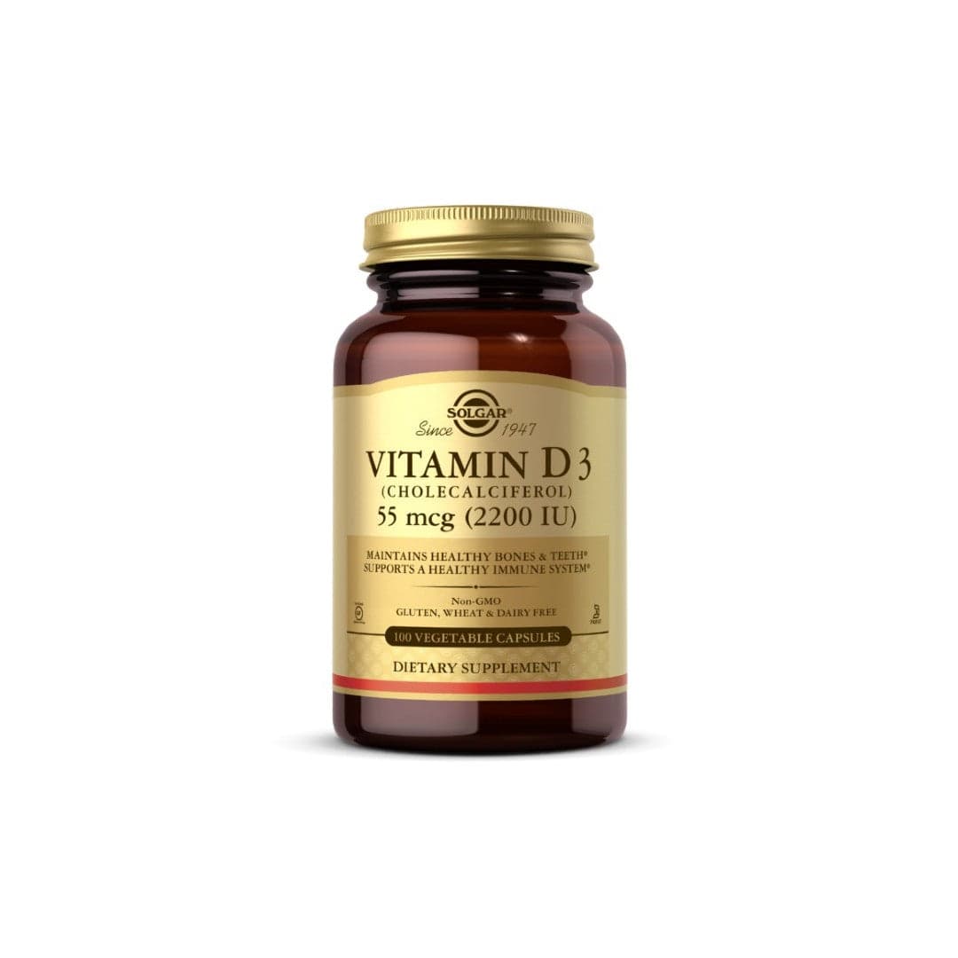 Solgar Vitamin D3 2200 IU 100 Cápsulas