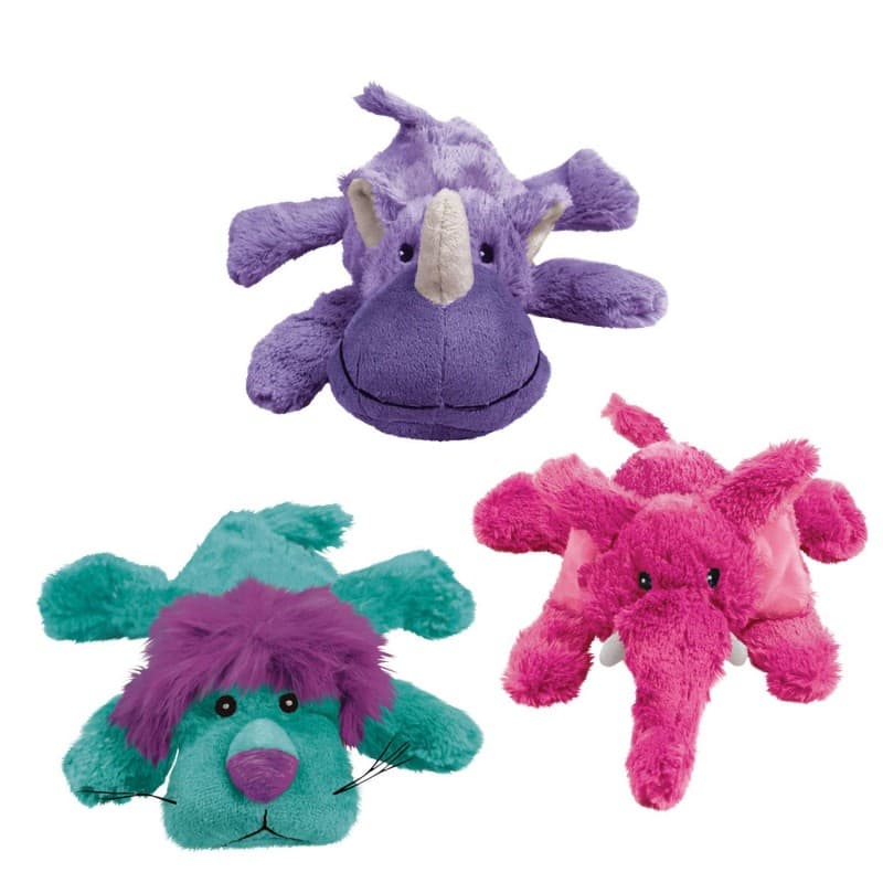Brinquedos KONG Cozies Brights para cães