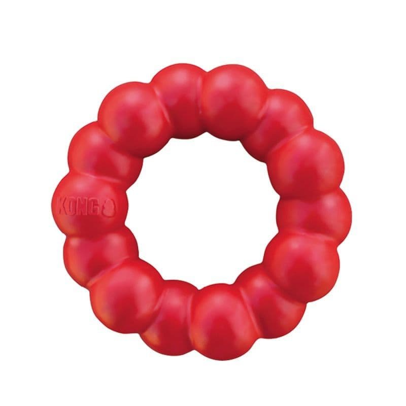 Kong Brinquedo Cão Argola Borracha Ring M