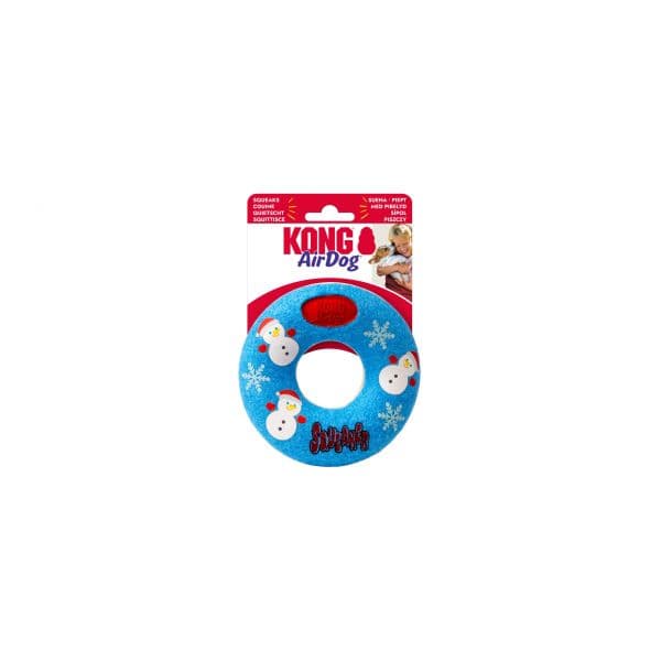 Kong Airdog Donut Squeaker Azul MD/M