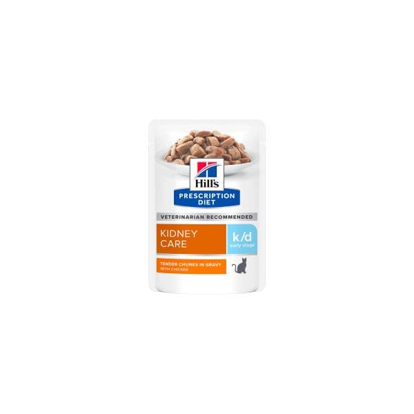 Ração Húmida Hill's Prescription Diet Feline K/D Early Stage 85gr