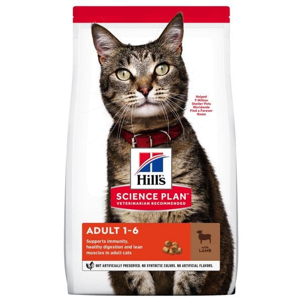 Hill's Science Plan Adult Lamb Cat 10Kg