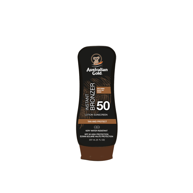 Protetor Solar Australian Gold Loção Bronzeadora SPF50 237ml