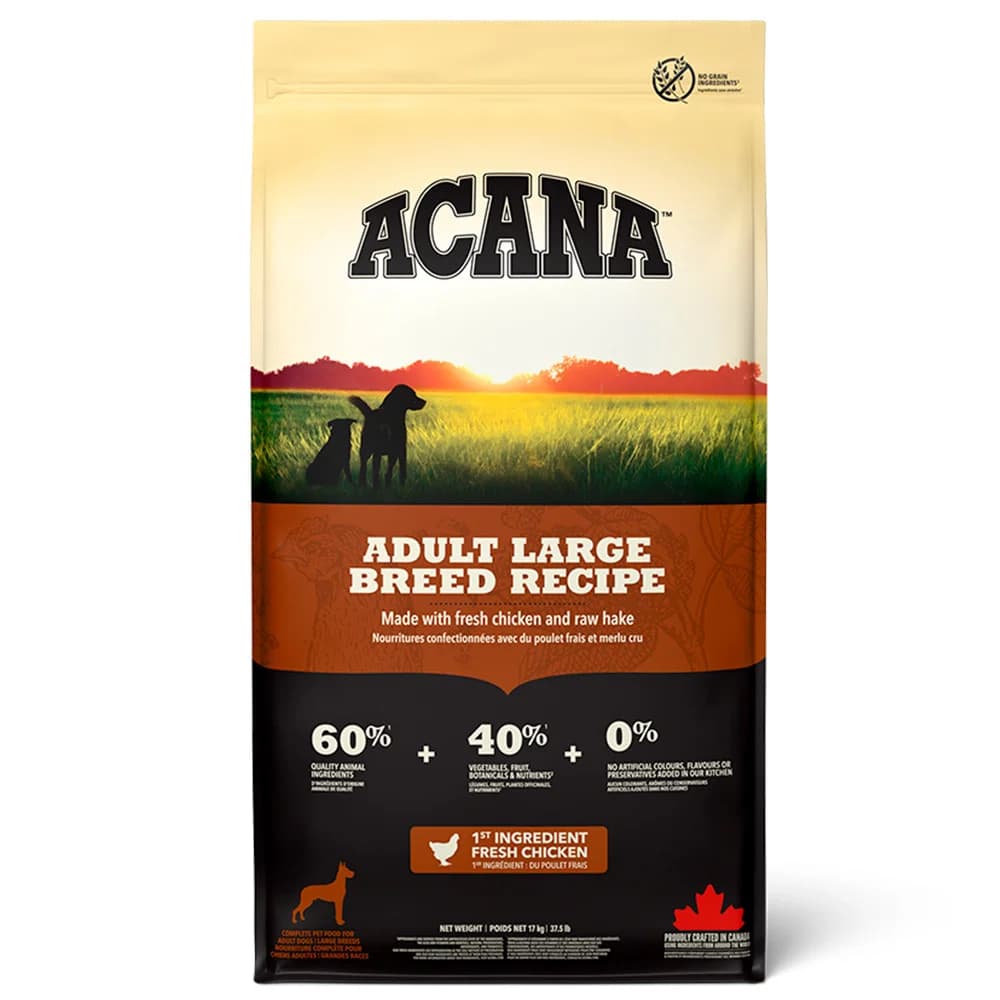Acana Heritage Adult Large Breed 17Kg