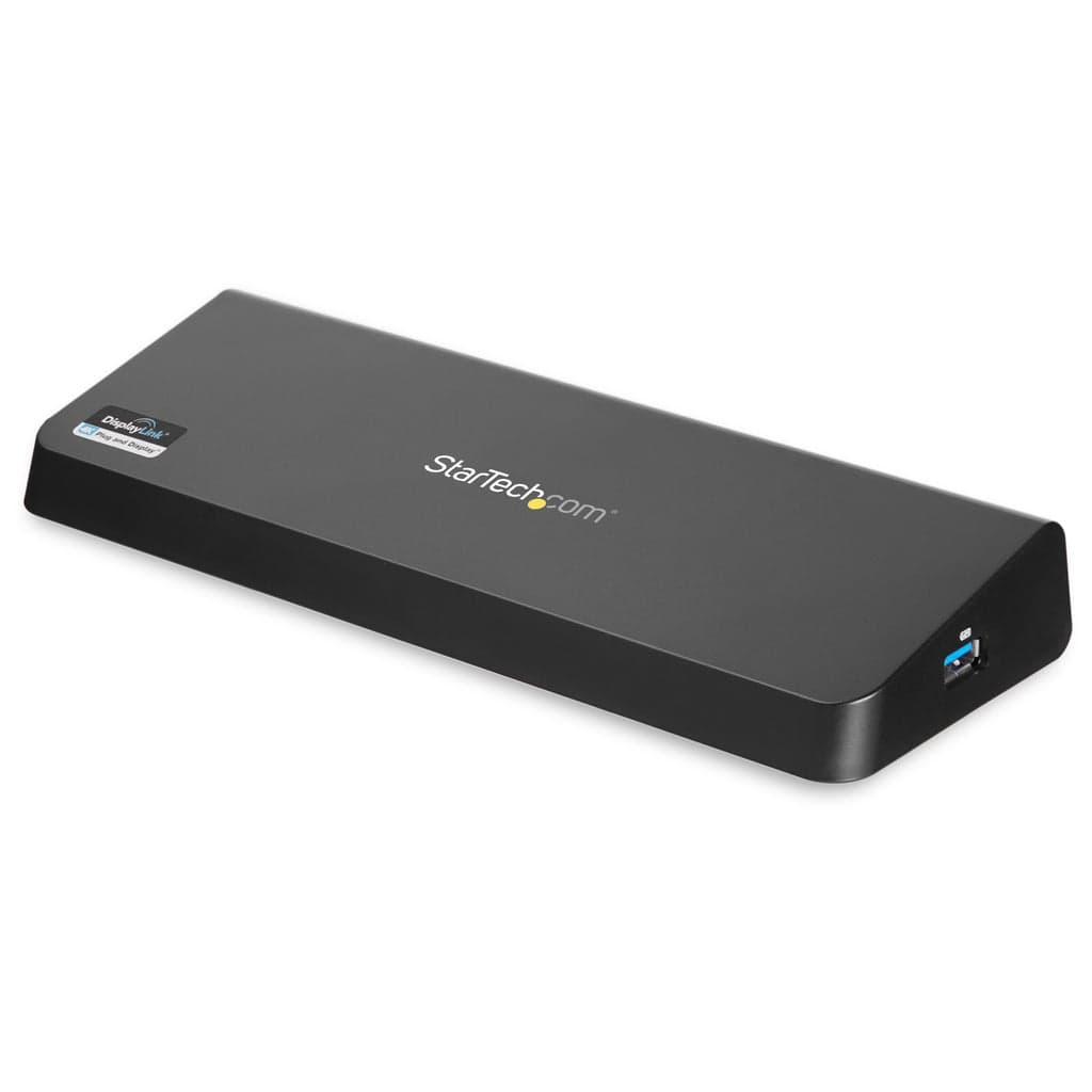 Startech Duplicador de Portas usb 3.0 (3.1 Gen 1) Preto - USB3DOCKHDPC