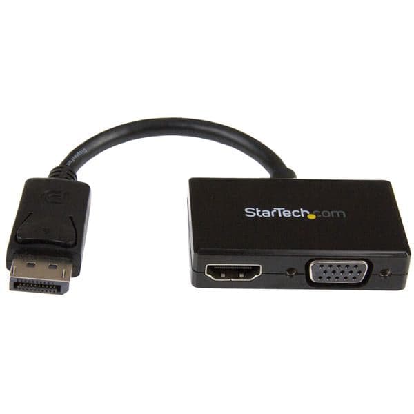 StarTech.com Adaptador A/V de viagem: DisplayPort 2-em-1 para HDM