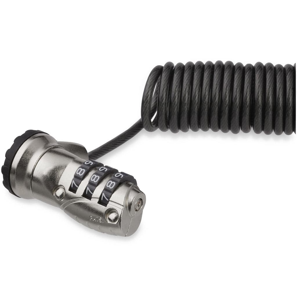 StarTech Cabo Anti-Roubo Aço Inoxidável 1.8m Black - LTLOCK3DCOIL