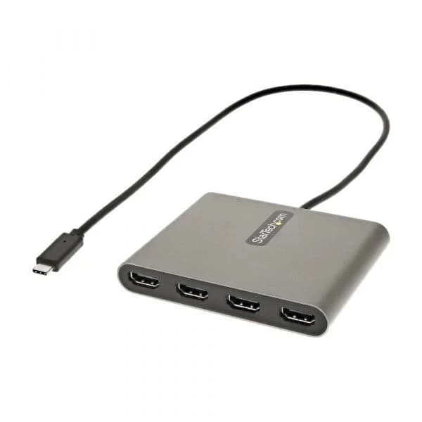 StarTech Adaptador USB-C para 4x HDMI até 4 Monitores