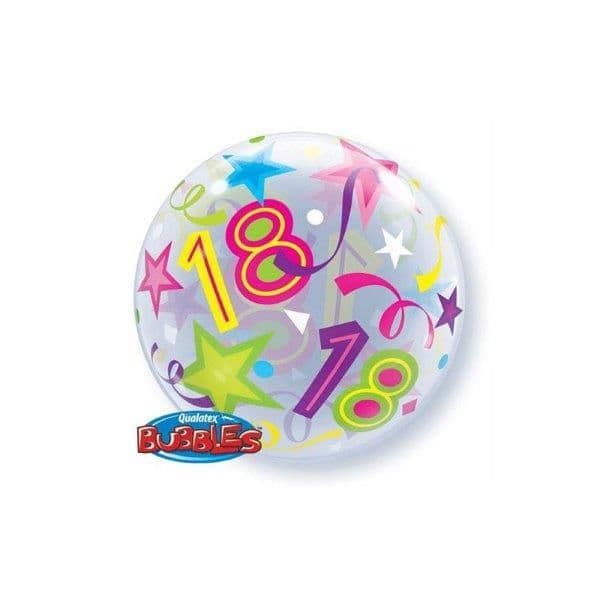 Qualatex Balão Bubble 18 Anos - 020024166