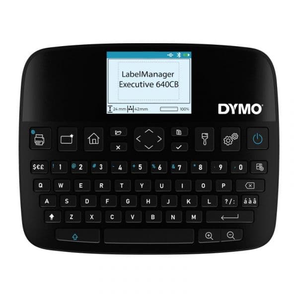 Impressora de etiquetas DYMO LabelManager Executive 640 CB Bluetooth e USB-C com visor a cores