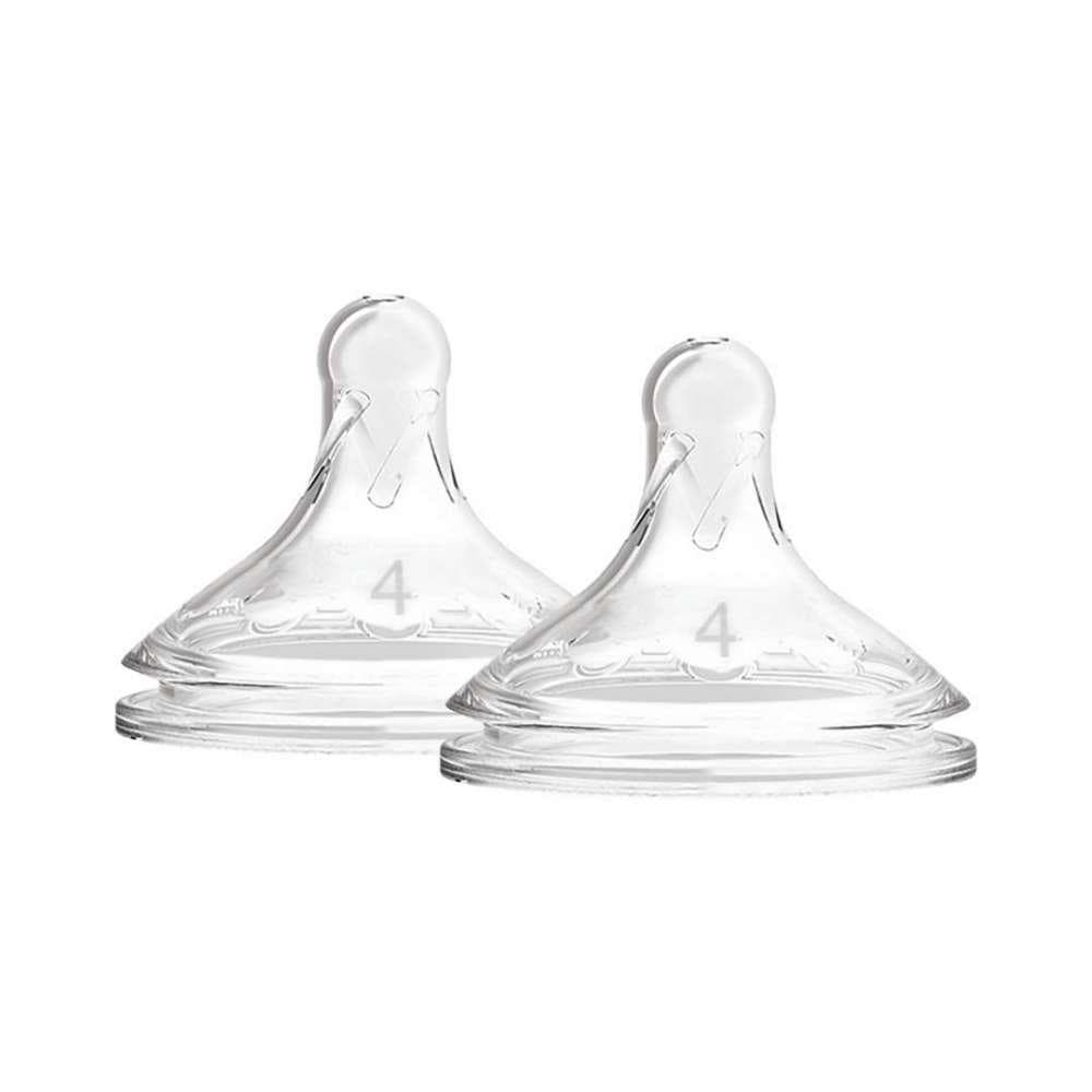 2 Tetinas Dr Browns Boca Larga N4 +9M