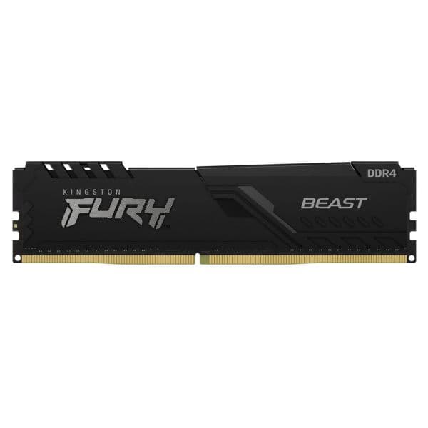 Memória RAM Kingston 32GB Fury Beast DDR4 3200MHz CL16 Black - KF432C16BB/32