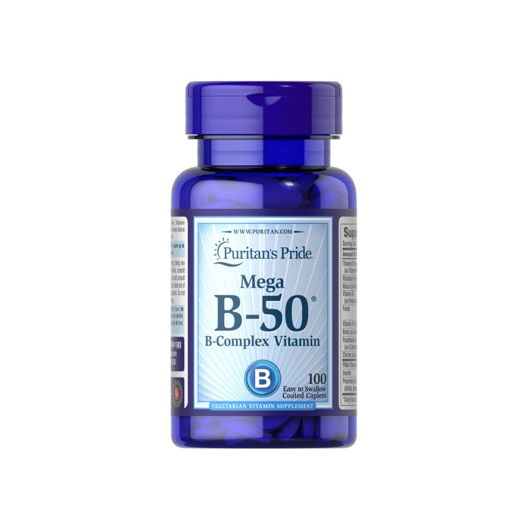 Vitamin B-50 Complex 100 Coated Caplets