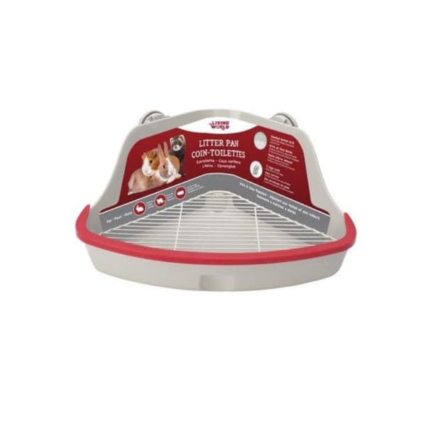 Living World Bandeja de Canto para Roedores Grande 41.5x29x20 cm