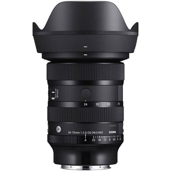 Objetiva Sigma 24-70mm f/2.8 DG DN II Art Lens para Sony E/FE Mount Preto