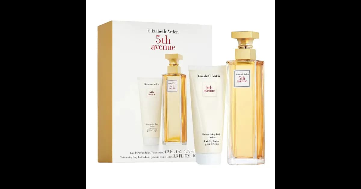 Elizabeth Arden 5th Avenue Eau de Parfum 125ml + Loção Corporal 100ml Coffret