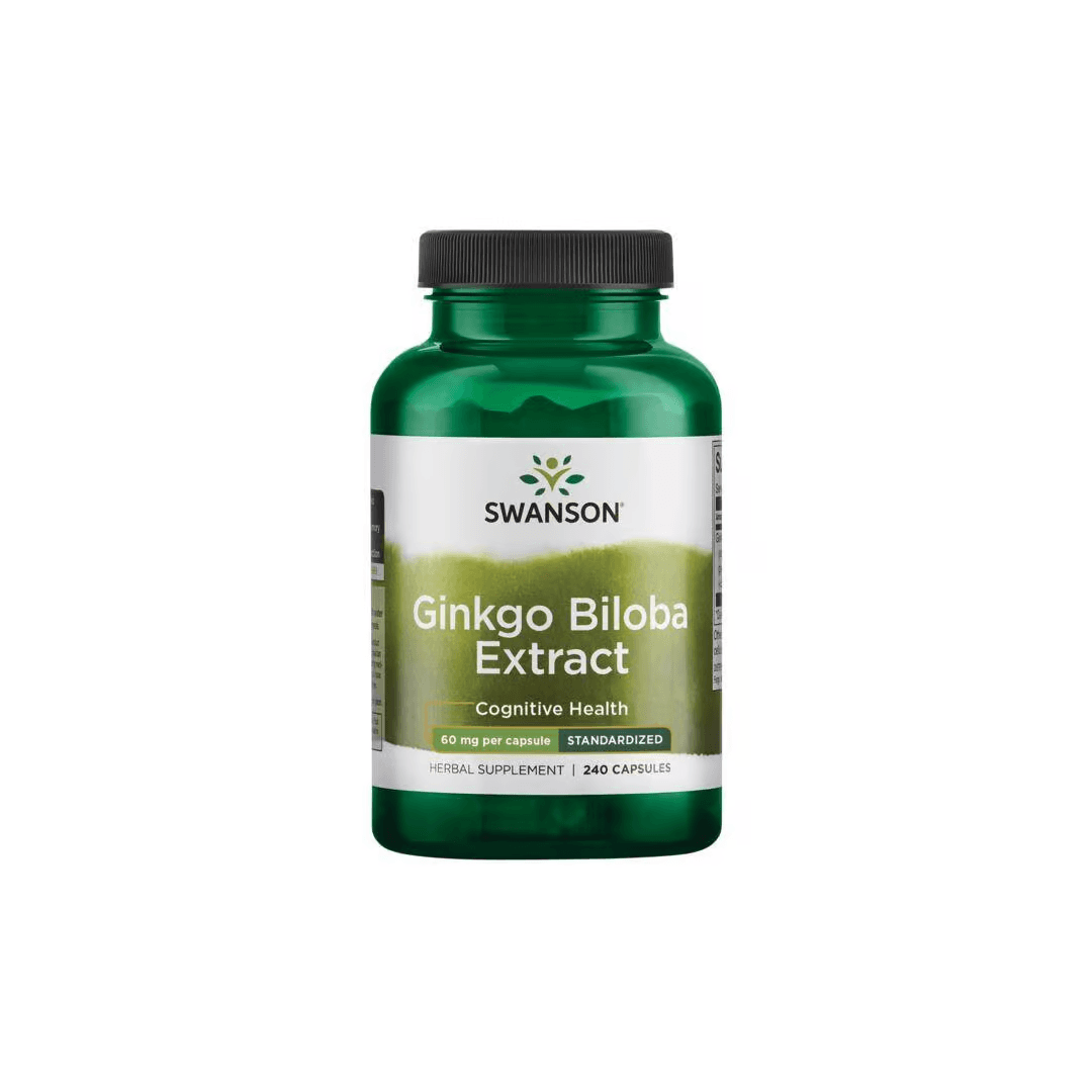 Ginkgo Biloba Extract 60 mg 240 Capsules