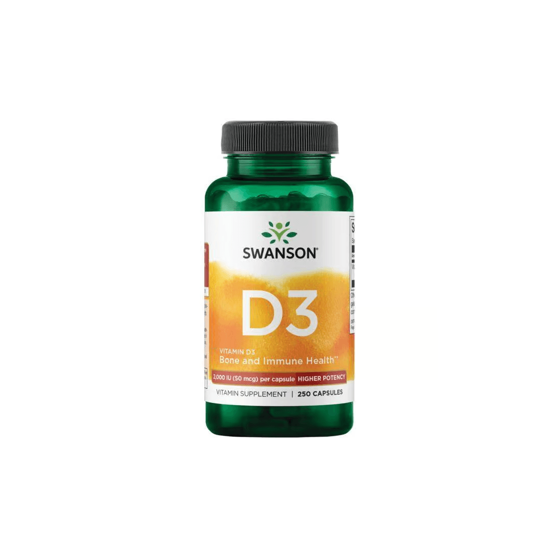 Vitamin D3 2000 IU 250 Capsules