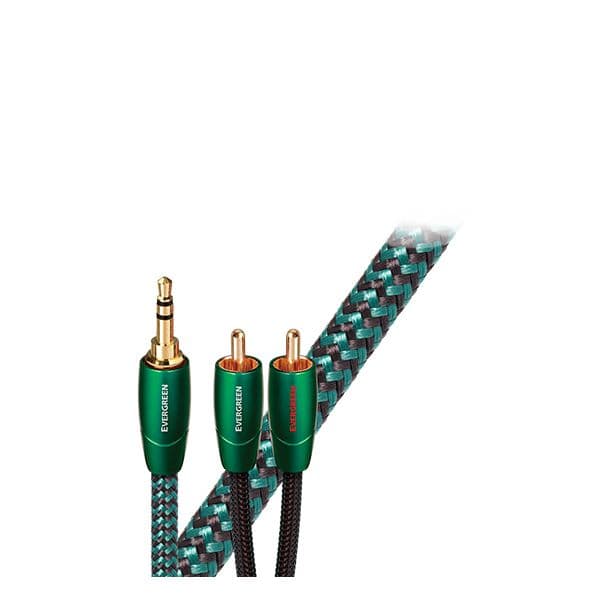 Audioquest Cabo Jack 3.5mm - 2x Rca Evergreen, 1m