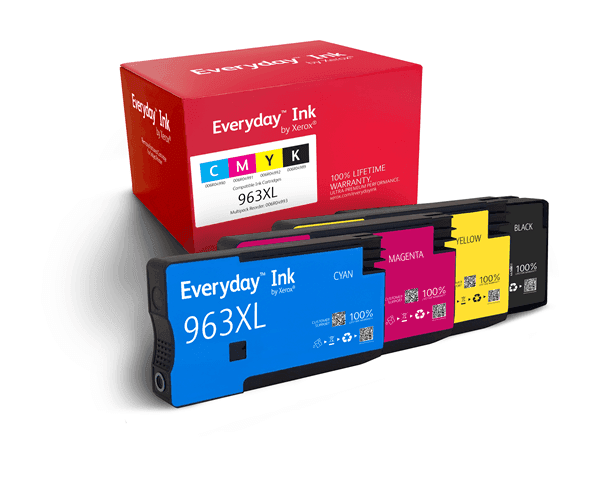 Cartucho de Tinta Xerox para HP 963XL CMYK Compatível
