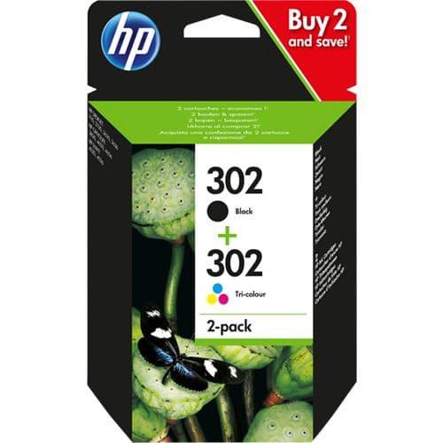 Tinteiro HP 302 Combo Pack - X4D37AE