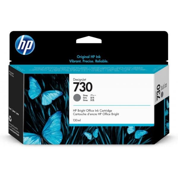 Tinteiro HP 730 Grey P2V66A