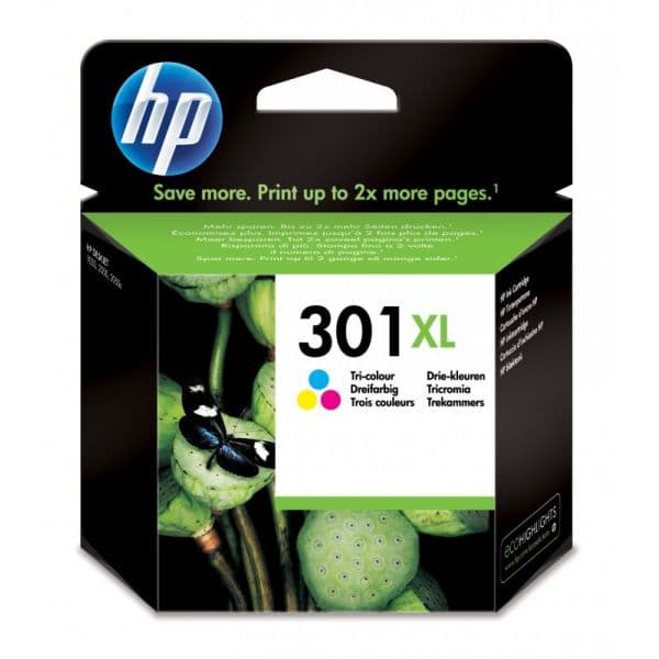 Tinteiro HP 301XL Tricolor - CH564EE