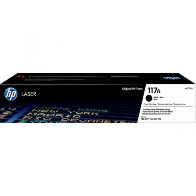 HP Toner 117A Preto - W2070A