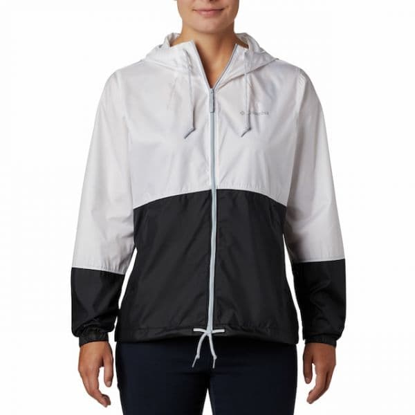 Columbia Flash Forward Windbreaker Jacket Branco,Preto M Mulher
