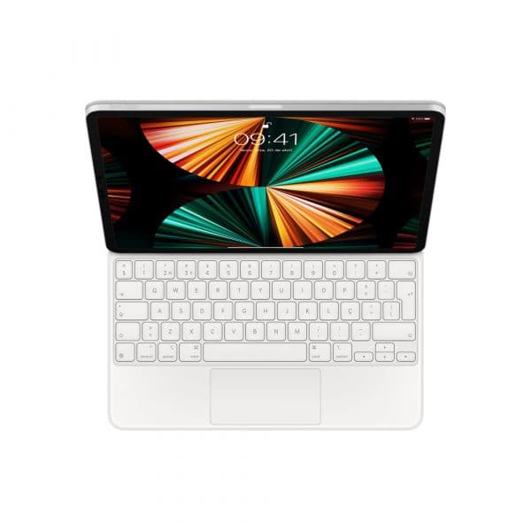 Apple Teclado Magic Keyboard para iPad Pro 12 9 (5.ª geração) Branco Português