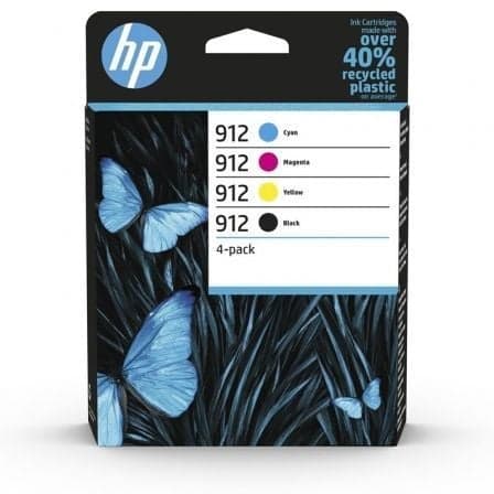 Tinteiro HP 912 CMYK 4-Pack