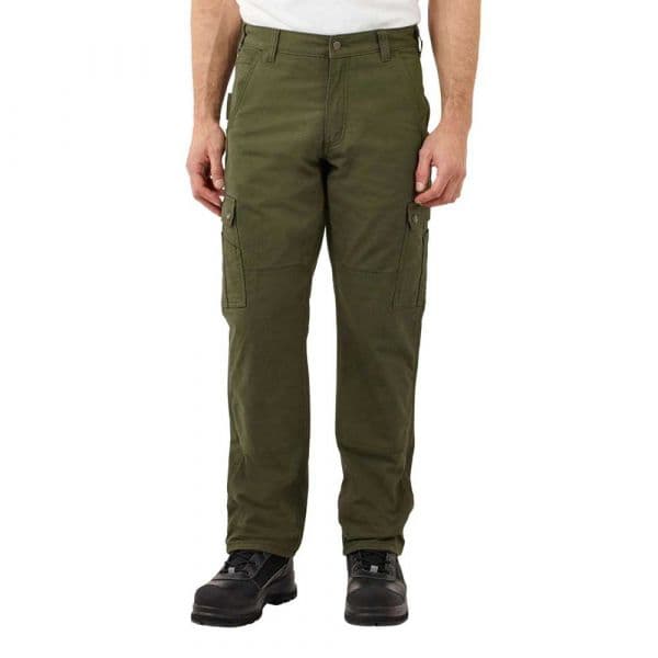 Carhartt Rugged Flex Fleece Lined Relaxed Fit Cargo Pants Verde 36 / 36