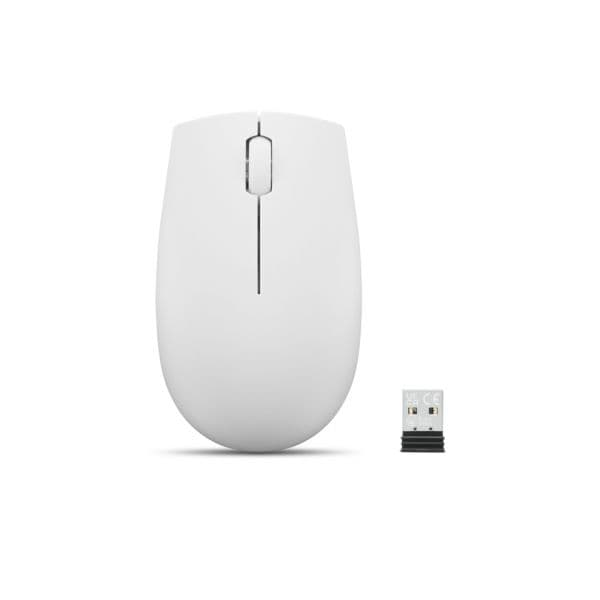 Lenovo 300 Compact Wireless Branco - GY51L15677