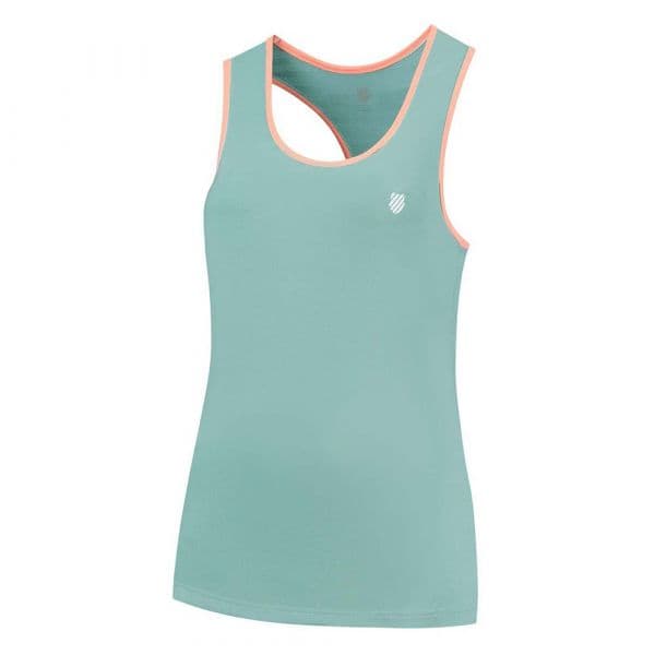 K-swiss Hypercourt Speed 4 Sleeveless T-shirt Verde XL Mulher