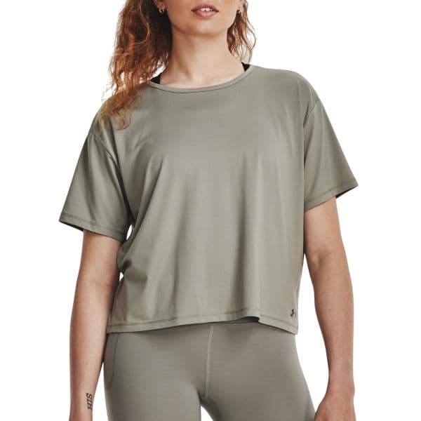 Under Armour T-shirt Mulher Motion 1379178-504 L Verde