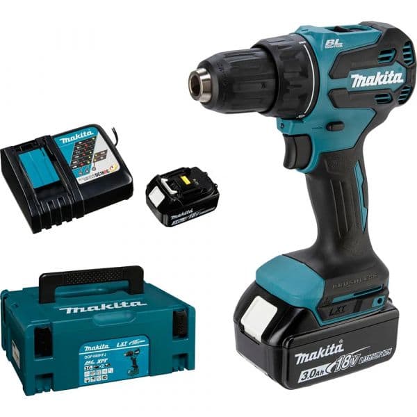 Makita Aparafusadora DDF490RFJ 18V Sem Fios