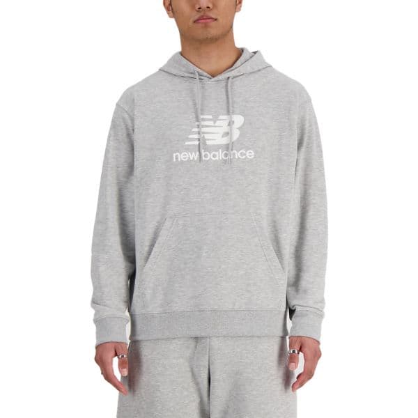 New Balance T-shirt Sport Essentials Logo Hoodie mt41501-ag XL Cinzento