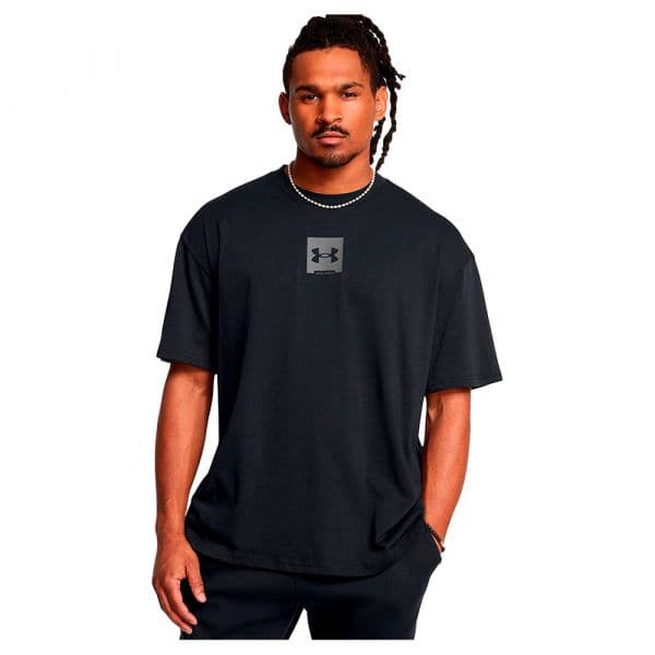 Under Armour M Hw os Sm Box Ss-blk 1386803-001 S Preto